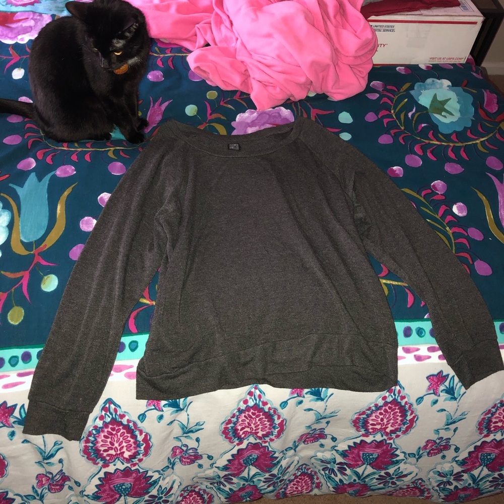 Pickwick & Weller Dark Grey Light Sweater
